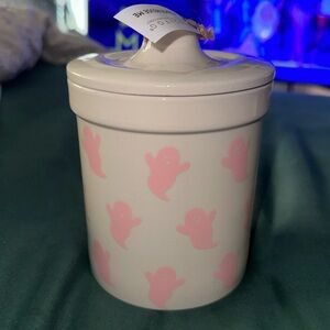 Pink Halloween Ghost Candle Sand & Fog apple spice NEW HTF viral👻👻👻👻